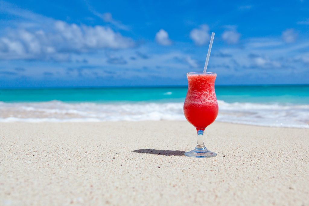 Cocktail sur la plage